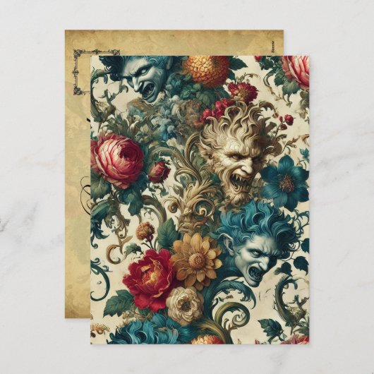 ザアーキーン無政府状態 – ゴシックビクトリアン シーズンポストカード (正面/裏面)