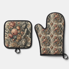 ザアーケインエーペックス – ゴシックビクトリアン 鍋つかみ&鍋敷きセット