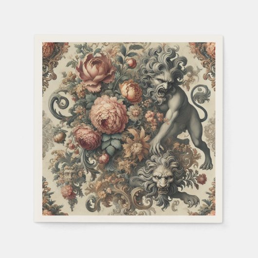 ザアーケインエーペックス – 神話のフローラ スタンダードカクテルナプキン (正面)