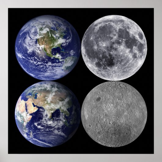 ザアース&ムーンfrom宇宙 ポスター (正面)