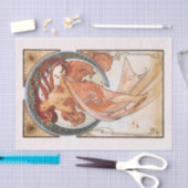 ザアーツダンスバイアルフォンスミュシャ 薄葉紙 (クラフト)