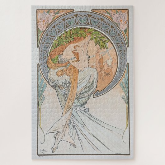 ザアーツ – 詩1898：アアールヌーボーバイミュシャ ジグソーパズル (縦)