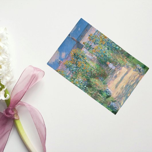 ザアーティストガーデンアットヴェテウイルバイクラウドモネ ポストカード