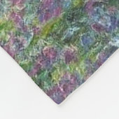 ザアーティストガーデンバイクラウドモネ フリースブランケット (角)