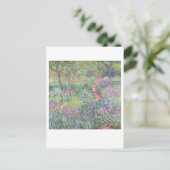 ザアーティストガーデンバイクロード・モネ絵画ズ ポストカード (スタンド正面)