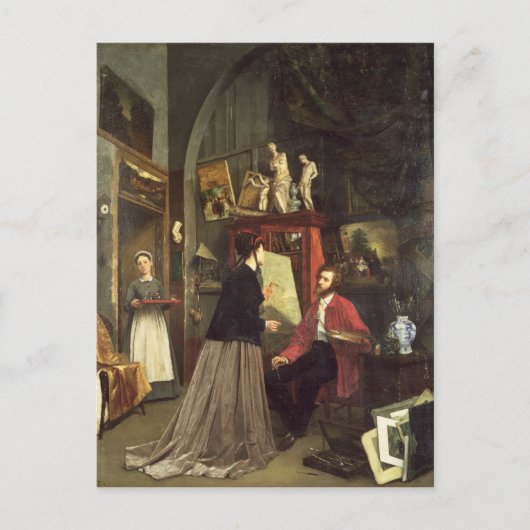 ザアーティストスタジオ ポストカード (正面)