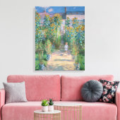 ザアーティストズガーデンアットベテウイルバイクロード・モネ キャンバスプリント (インサイチュ (リビング))