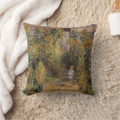 ザアーティストズガーデンアットベテウイルバイクロード・モネ クッション (ブランケット)