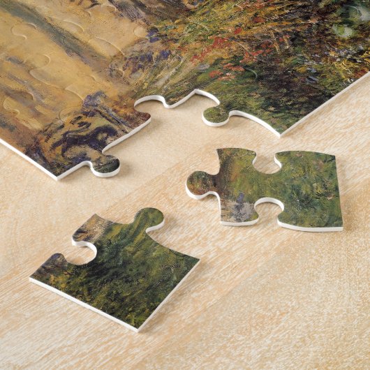 ザアーティストズガーデンアットベテウイルバイクロード・モネ ジグソーパズル (側面)