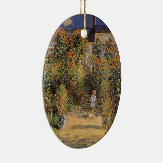 ザアーティストズガーデンアットベテウイルバイクロード・モネ セラミックオーナメント (右)