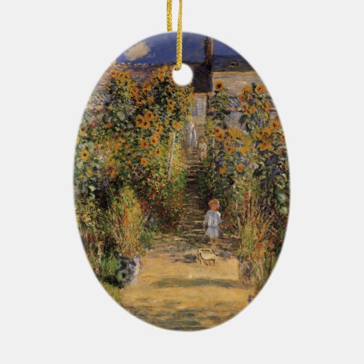 ザアーティストズガーデンアットベテウイルバイクロード・モネ セラミックオーナメント (裏面)