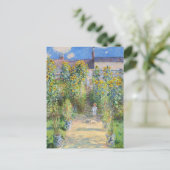 ザアーティストズガーデンアットベテウイルバイクロード・モネ ポストカード (スタンド正面)