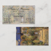 ザアーティストズガーデンアットベテウイルバイクロード・モネ 名刺 (正面/裏面)