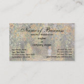 ザアーティストズガーデンアットベテウイルバイクロード・モネ 名刺 (正面)