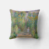ザアーティストズガーデンアットヴェテウイルバイクロード・モネ クッション (裏面)