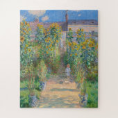 ザアーティストズガーデンアットヴェテウイルバイクロード・モネ ジグソーパズル (縦)