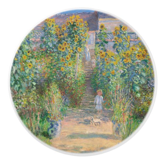 ザアーティストズガーデンアットヴェテウイルバイクロード・モネ セラミックノブ (正面)