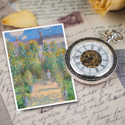 ザアーティストズガーデンアットヴェテウイルバイクロード・モネ ポストカード