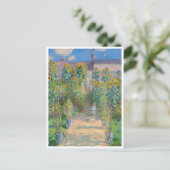 ザアーティストズガーデンアットヴェテウイルバイクロード・モネ ポストカード (スタンド正面)