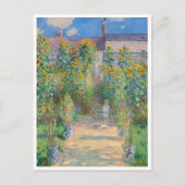 ザアーティストズガーデンアットヴェテウイルバイクロード・モネ ポストカード (正面)