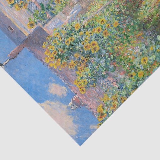 ザアーティストズガーデンアットヴェテウイルバイクロード・モネ 薄葉紙 (詳細)