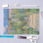 ザアーティストズガーデンアットヴェテウイルバイクロード・モネ 薄葉紙 (クラフト)