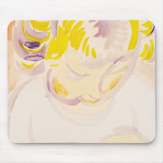 ザアーティストズドーターブロンドベビー マウスパッド (正面)