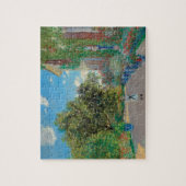 ザアーティストハウスアットアルジェントゥイルバイクラウドモネ ジグソーパズル (縦)