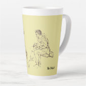 ザアーティストラテマグ カフェラテマグ (右アングル)