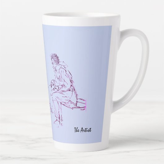 ザアーティストラテマグ カフェラテマグ (右)