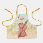 ザアーティスト素晴らしイン春 エプロン (正面)