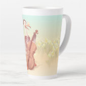 ザアーティスト素晴らしイン春 カフェラテマグ (右アングル)