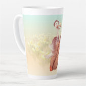 ザアーティスト素晴らしイン春 カフェラテマグ (左アングル)