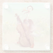 ザアーティスト素晴らしイン春 ガラスコースター (裏面)