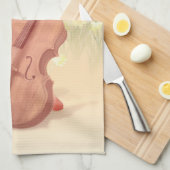 ザアーティスト素晴らしイン春 キッチンタオル (四つ折り)