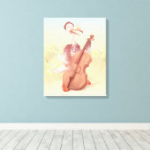 ザアーティスト素晴らしイン春 キャンバスプリント (インサイチュ (ウッドフロア))