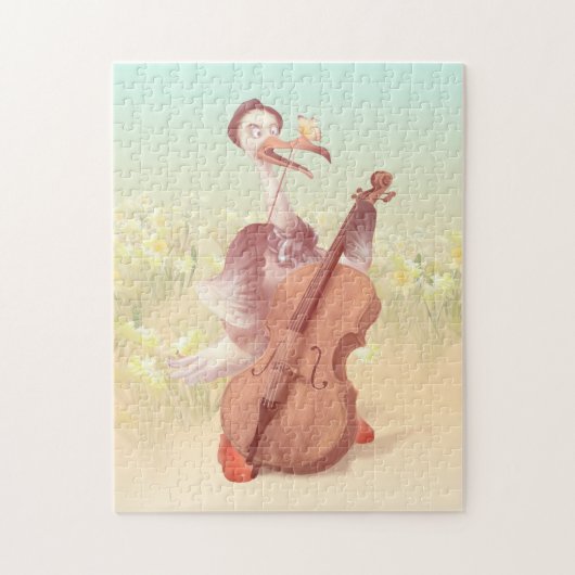 ザアーティスト素晴らしイン春 ジグソーパズル (縦)