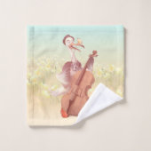 ザアーティスト素晴らしイン春 バスタオルセット (ウォッシュタオル)