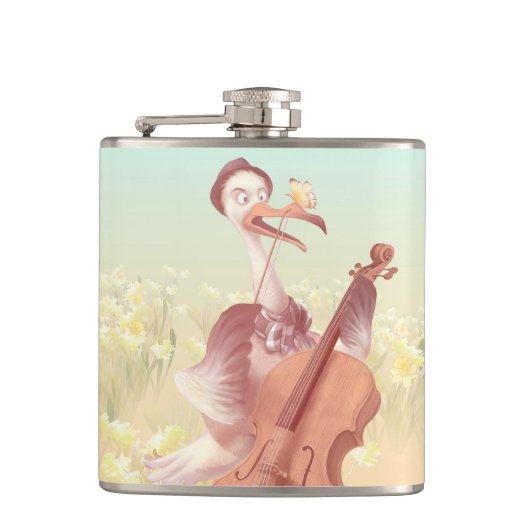 ザアーティスト素晴らしイン春 フラスク (正面)