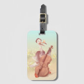 ザアーティスト素晴らしイン春 ラゲッジタグ (正面縦)