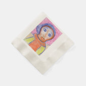 ザアーティスト、ナプキン 縁ありカクテルナプキン (角)