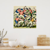 ザアートオブラグビー – プリント (キッチン)