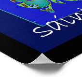 ザアートサンポップ・アートのベルナデット ポスター (角)