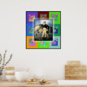 ザアートポップ・アートのジョージワシントン ポスター (キッチン)