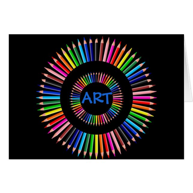 ザアート先生、カラー鉛筆 (正面横)