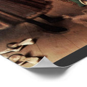 ザアーノルフィニポートレートザアーノルフィ結婚ニズバイJ ポスター (角)