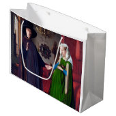 ザアーノルフィンポートレート、ヤン・ヴァン・エイク ラージペーパーバッグ (正面アングル)