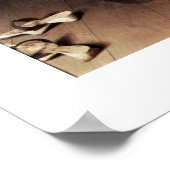 ザアーノルフィ結婚ニのbyヨハネス・デ・エイク ポスター (角)