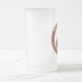 ザアームチェアQBワシントンサッカーマグ フロストグラスビールジョッキ (中央)