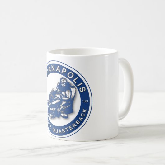 ザアームチェアQB – インディアナポリス コーヒーマグカップ (正面右)